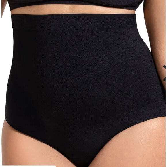 Bundle of 2 Shapermint Empetua High-Waisted Shaper Panty Black Sz XL/XXL  54001 - Picture 1 of 7